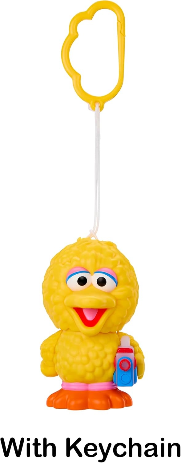Little Tikes Story Dream Pals Sesame Street Big Bird, Interactive Story Telling 4 Figure with Bonus Story Cartridge, Talks, Lights Up, Key Chain, Ages 3+