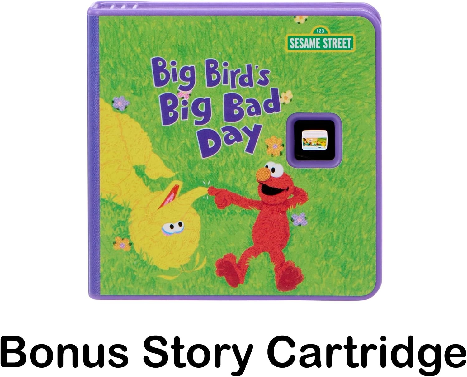 Little Tikes Story Dream Pals Sesame Street Big Bird, Interactive Story Telling 4 Figure with Bonus Story Cartridge, Talks, Lights Up, Key Chain, Ages 3+