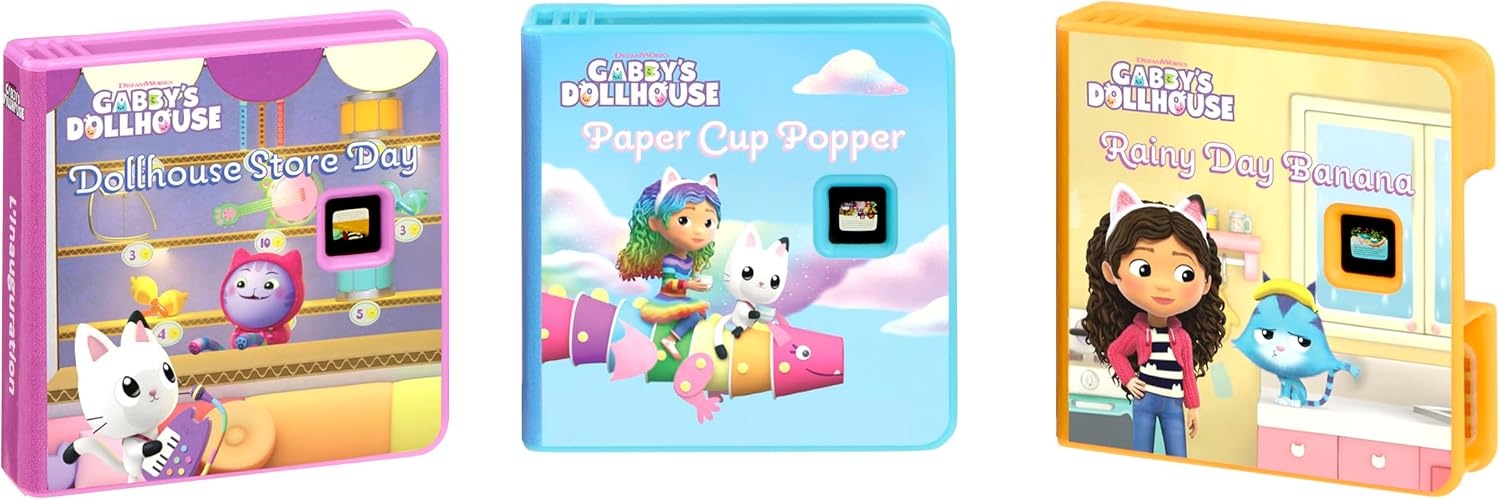 Little Tikes Story Dream Machine DreamWorks Animation’s Gabby’s Dollhouse Collection, 3 Stories, Character, Projects Storytime for Kids, Audio Fun Toy, Ages 3+ Years