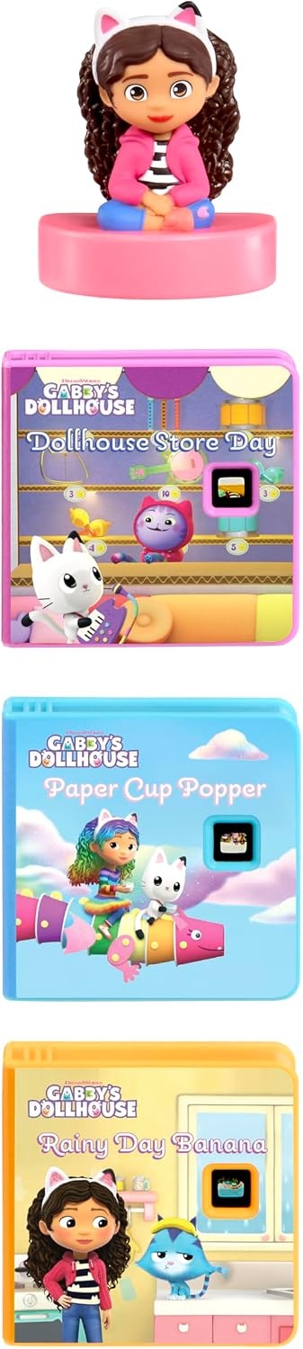 Little Tikes Story Dream Machine DreamWorks Animation’s Gabby’s Dollhouse Collection, 3 Stories, Character, Projects Storytime for Kids, Audio Fun Toy, Ages 3+ Years