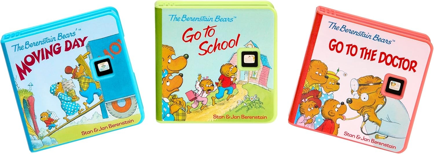 Little Tikes Story Dream Machine Random House Berenstain Bears Big Day Collection, Storytime, Books, Audio Play Character, Gift and Toy for Toddlers and Kids Girls Boys Ages 3+ Years