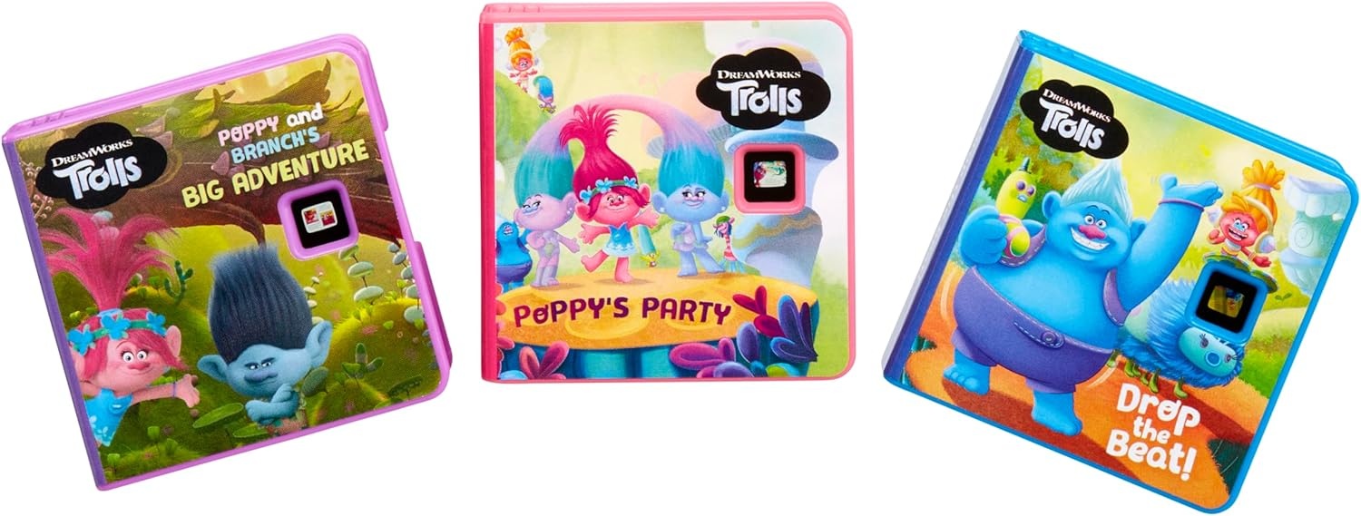 Little Tikes Story Dream Machine DreamWorks Trolls Hug, Sing & Dance Collection Story Collection, Storytime, Books, DreamWorks Animation, Audio Play Character, Gift and Toy for Toddlers and Kids
