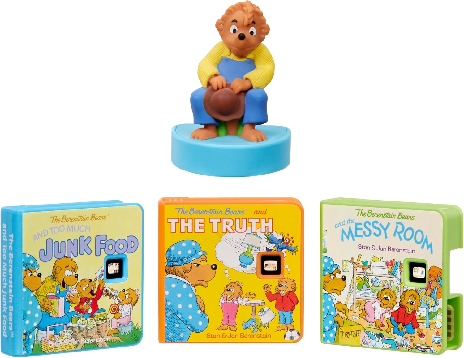 Little Tikes Story Dream Machine Berenstain Bears 3 Pack Storytime, Audio Books, Toy Gift for Toddlers, Kids Girls Boys Ages 3+