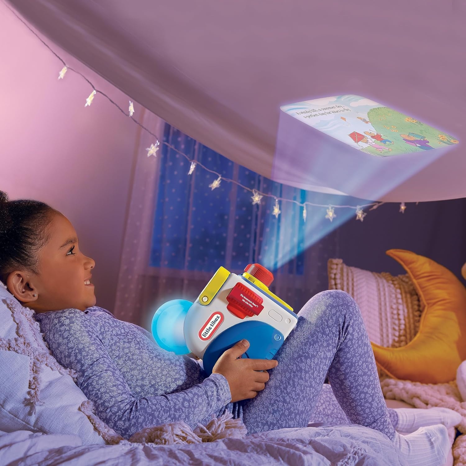 Little Tikes Story Dream Machine Berenstain Bears 3 Pack Storytime, Audio Books, Toy Gift for Toddlers, Kids Girls Boys Ages 3+