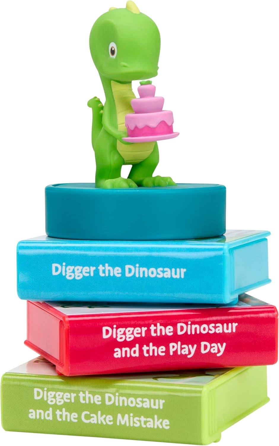 Little Tikes Story Dream Machine HarperCollins Digger the Dinosaur Collection, Storytime, Books, Audio Play Character, Gift and Toy for Toddlers and Kids Girls Boys Ages 3+ Years