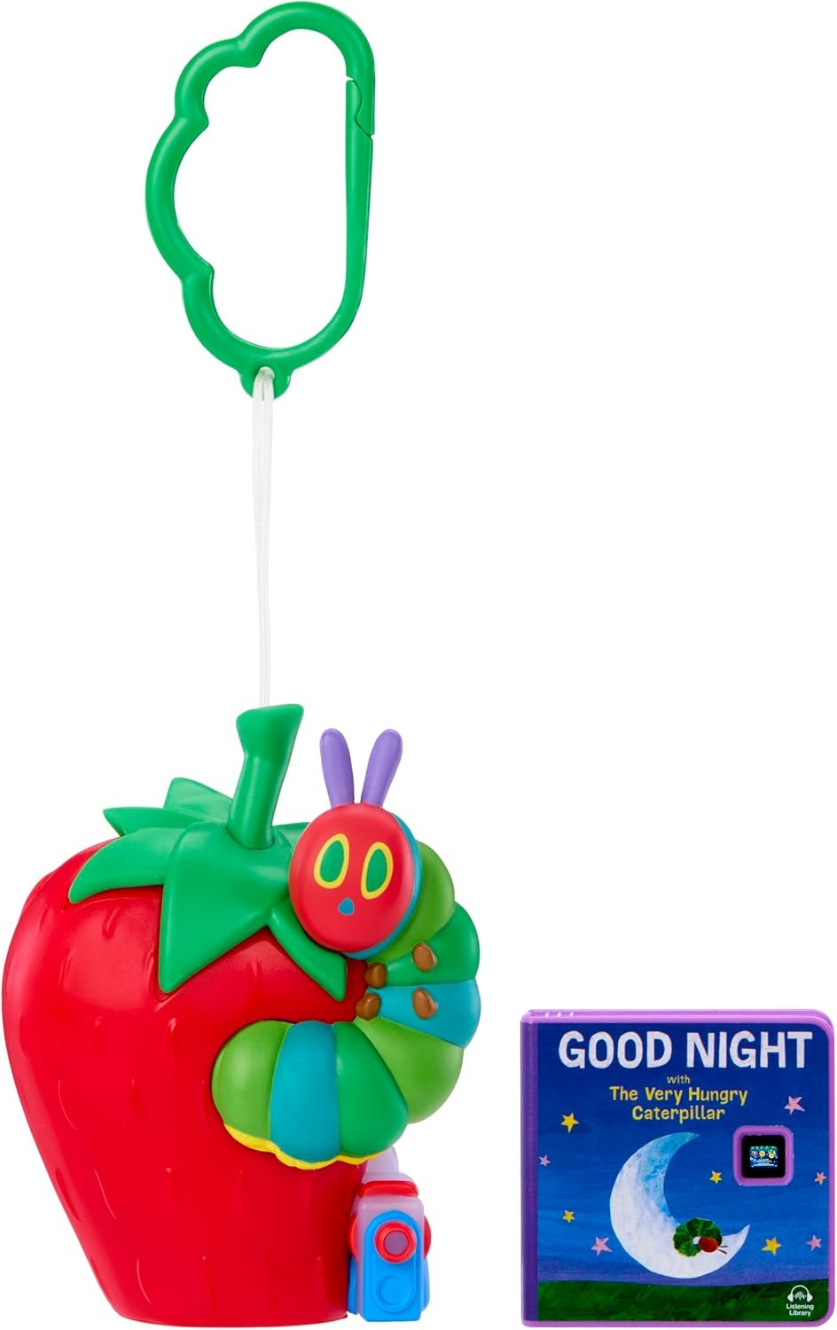 Little Tikes Story Dream Pals World of Eric Carle The Very Hungry Caterpillar, Interactive Story Telling 4 Figure with Bonus Story Cartridge, Talks, Lights Up, Key Chain, Ages 3+