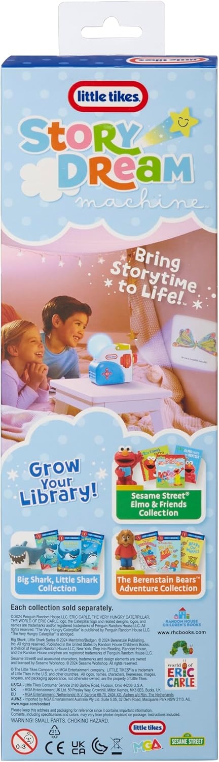 Little tikes Story Dream Machine Random House Magical Creatures Collection(The Big Shark  Little Shark)