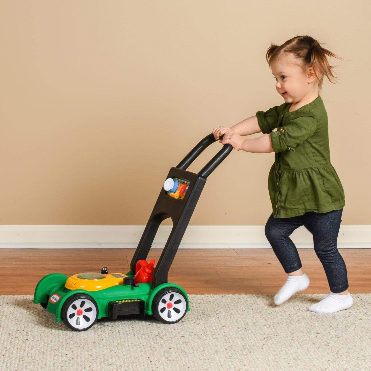 Little Tikes Gas ‘n Go Mower Kids Toys for Toddlers Boys Girls Age 18 Months and Older, Indoor Outdoor Push Gardening Summer Toy Gifts for Birthday