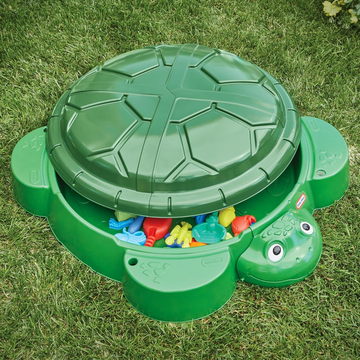 Little Tikes Turtle Sandbox, for Boys and Girls Ages 1-6 Years(Multicolor)