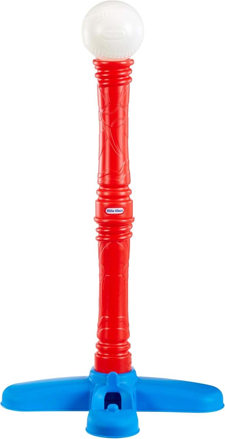 Little Tikes T-Ball Set, Red, 5 Balls, for Toddlers Ages 18+ Months – Amazon Exclusive(ball)