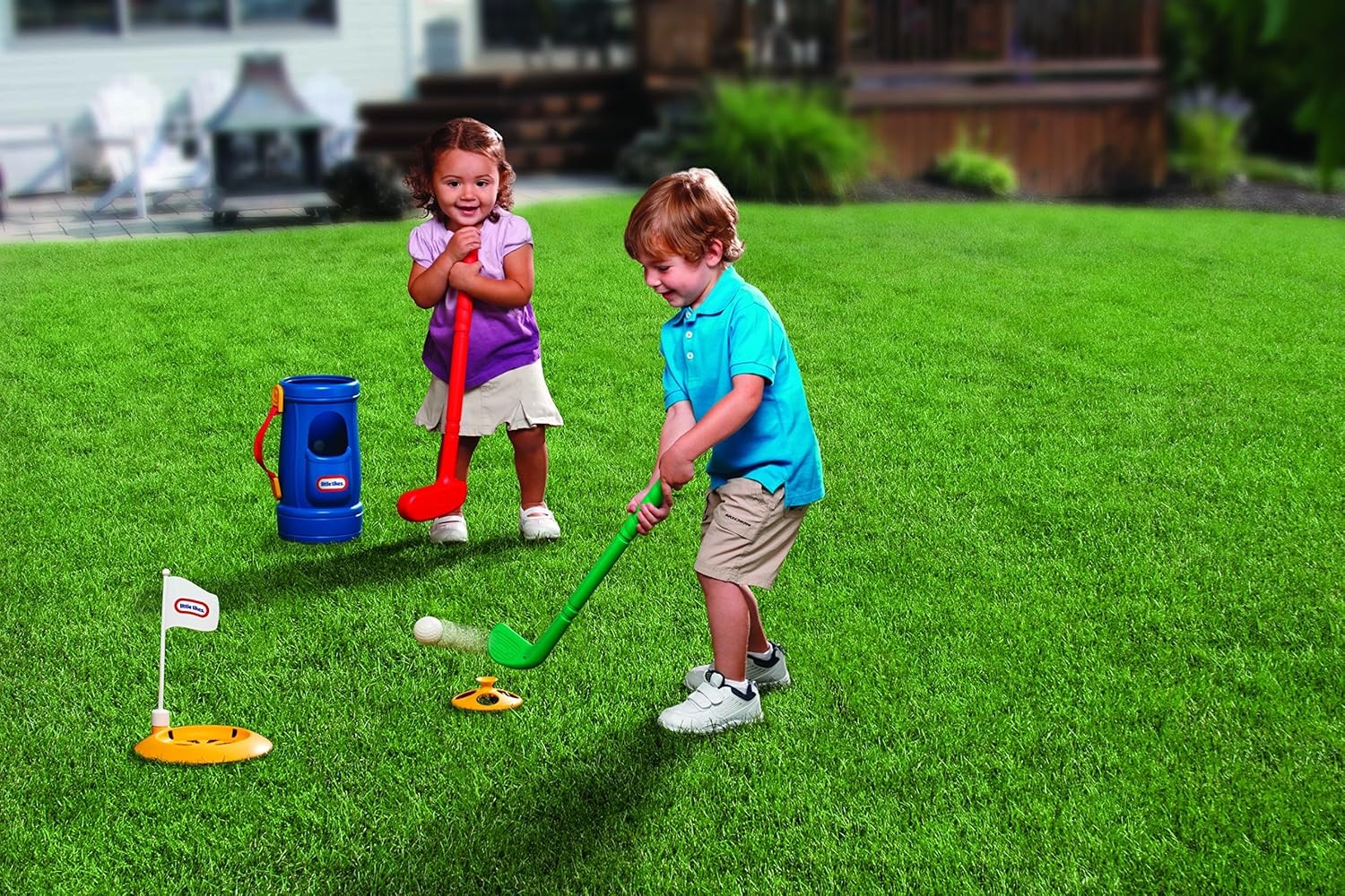 Little Tikes TotSports Grab N Go Golf , Blue