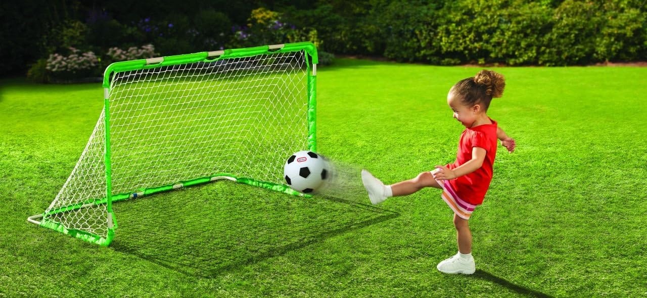Little Tikes Easy Score Soccer, Hockey, Lacrosse Set with Net