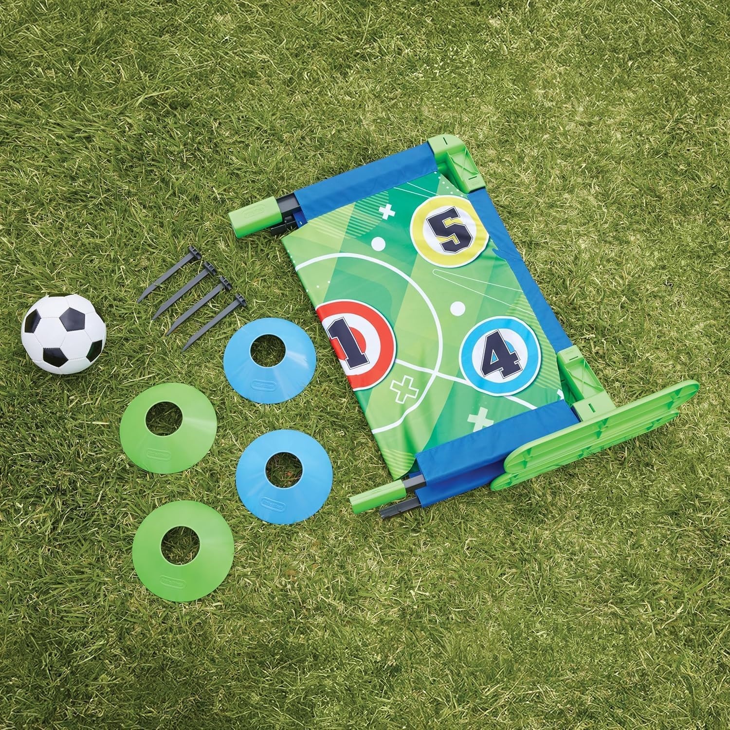 Little Tikes TotSports Soccer Trainer with 9 Accessories, Active Play Sports Toys, for Boys and Girls Ages 3+ Years