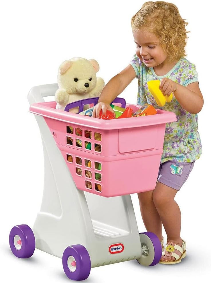 Little Tikes Shopping Cart – Pink, 12.50 x 16.50 x 23.00 Inches