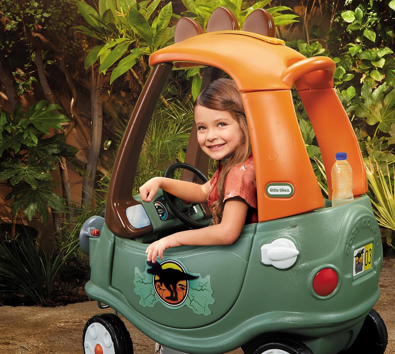 Little Tikes T-Rex Cozy Coupe – (Amazon Exclusive)(Multicolor)