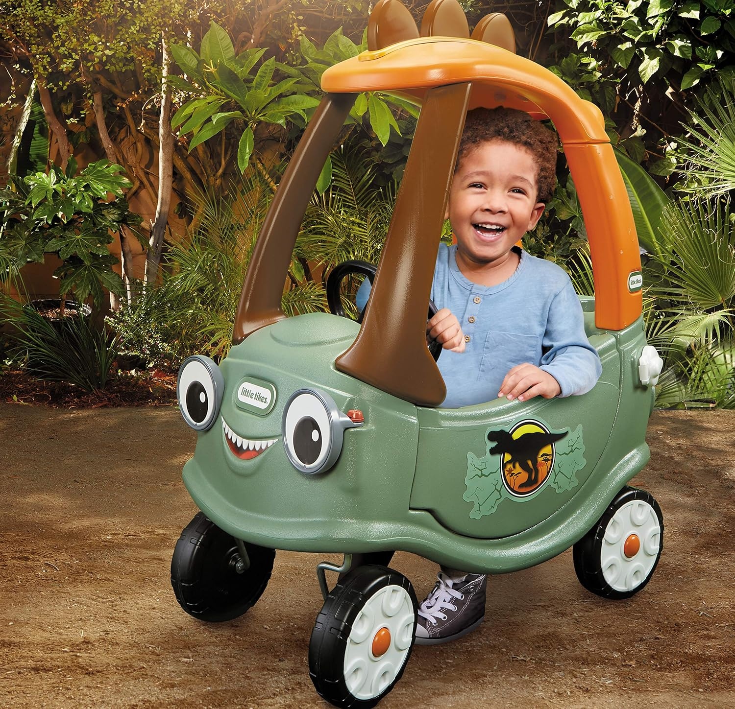 Little Tikes T-Rex Cozy Coupe – (Amazon Exclusive)(Multicolor)