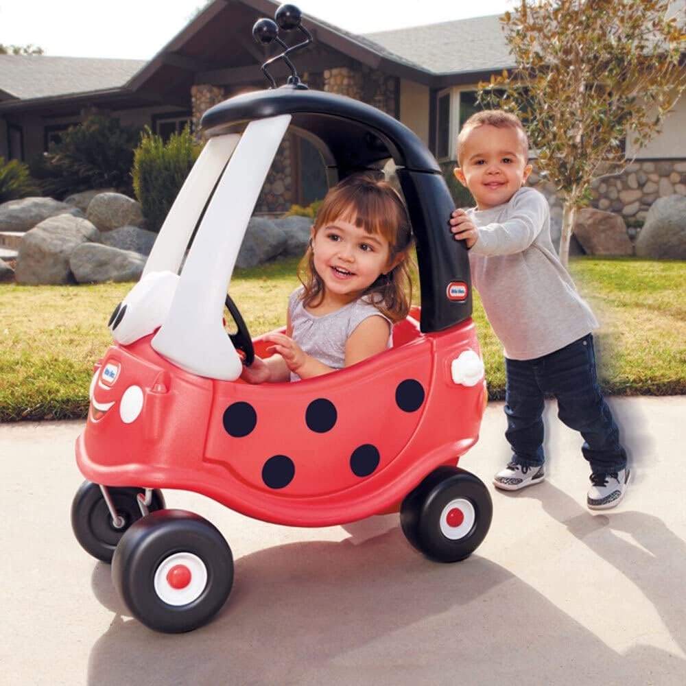 Little Tikes Ladybug Cozy Coupe Ride-On Car – Amazon Exclusive (Multi color), 91cmx75cmx42cm
