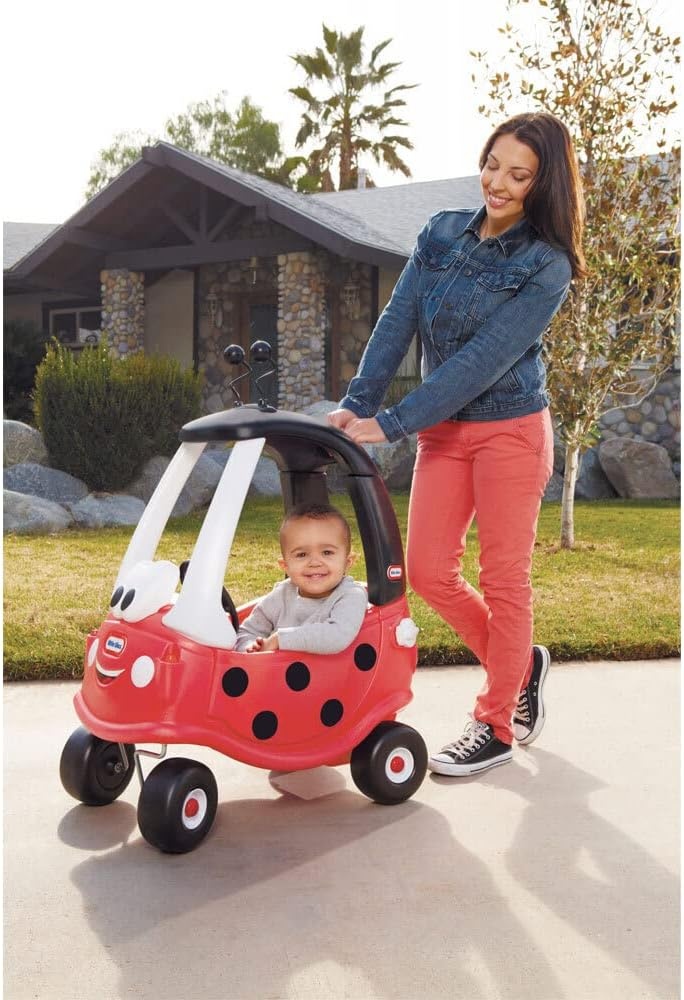 Little Tikes Ladybug Cozy Coupe Ride-On Car – Amazon Exclusive (Multi color), 91cmx75cmx42cm