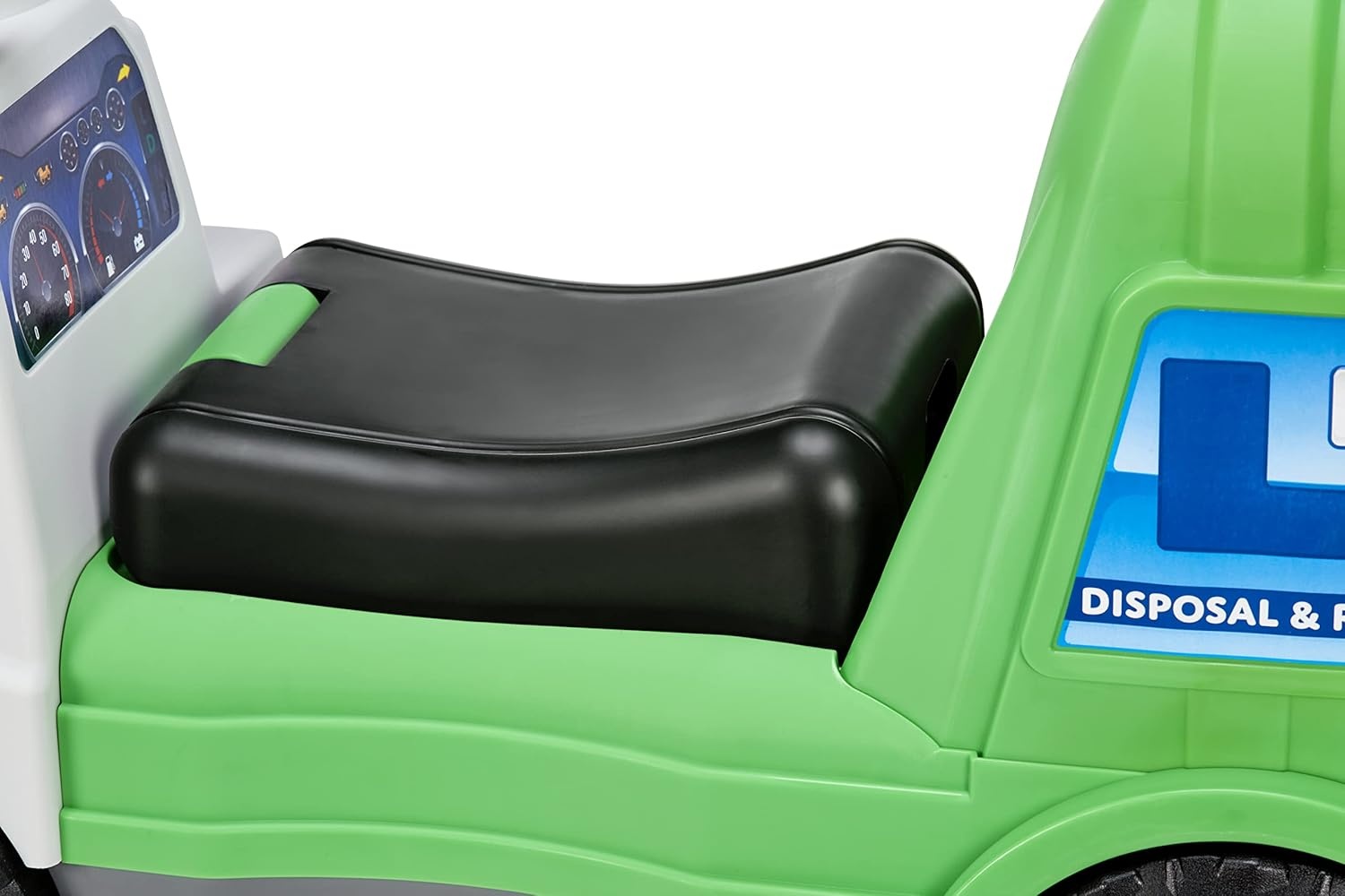 Little Tikes Dirt Diggers Garbage Truck Scoot Ride On with Real Working Horn and Trash Bin for Themed Roleplay for Boys, Girls, Kids, Toddlers Ages 2 to 5 Years, Large