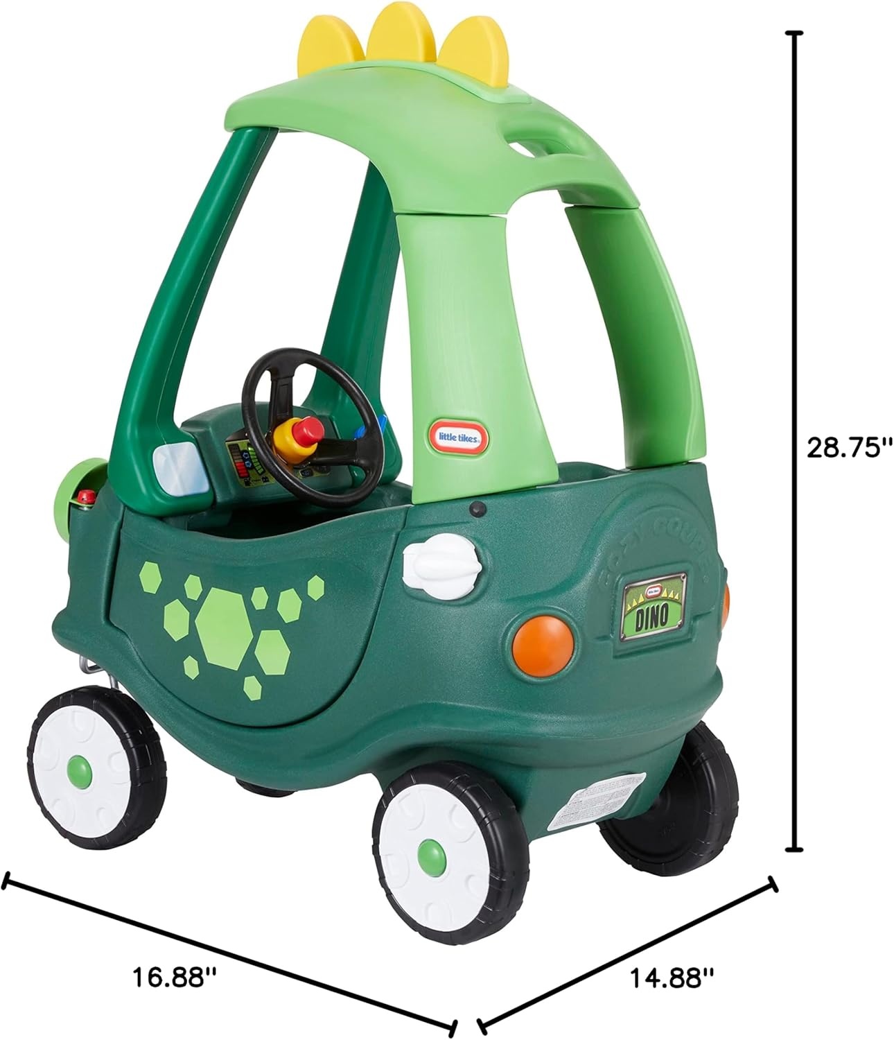 Little Tikes T-Rex Cozy Coupe – (Amazon Exclusive)(Green)