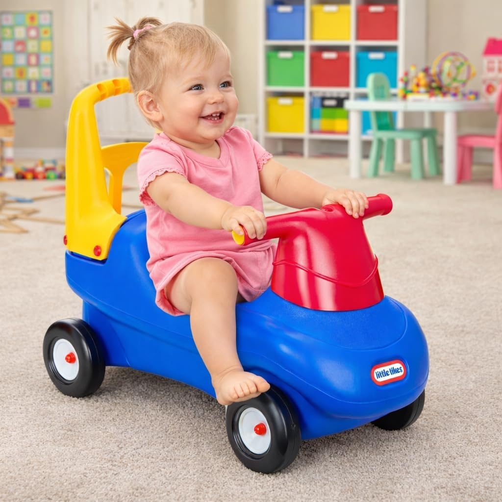 Little Tikes Push and Ride Racer – (Amazon Exclusive), 22″L x 10″W x 17″H with screws(Push and Ride Racer)