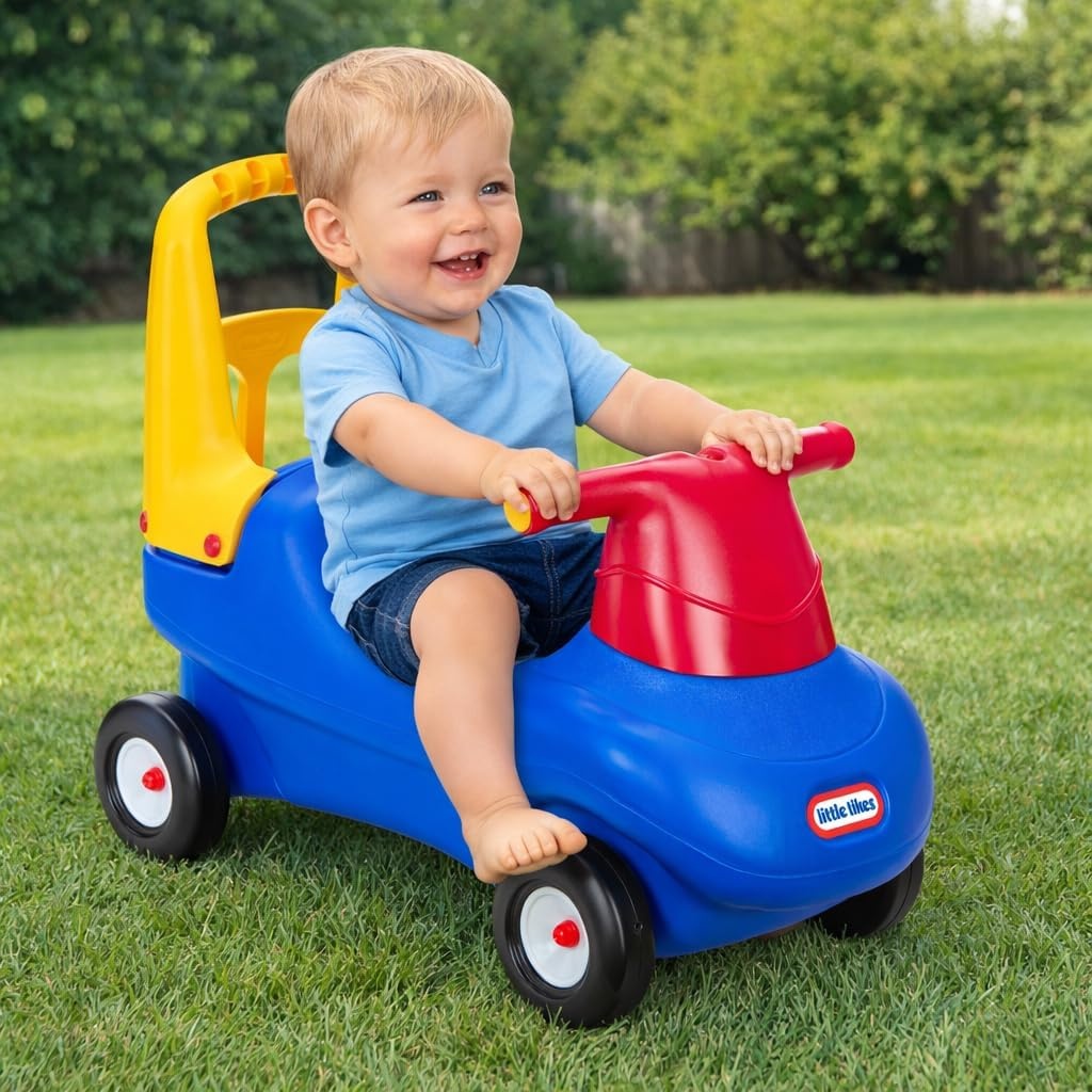 Little Tikes Push and Ride Racer – (Amazon Exclusive), 22″L x 10″W x 17″H with screws(Push and Ride Racer)