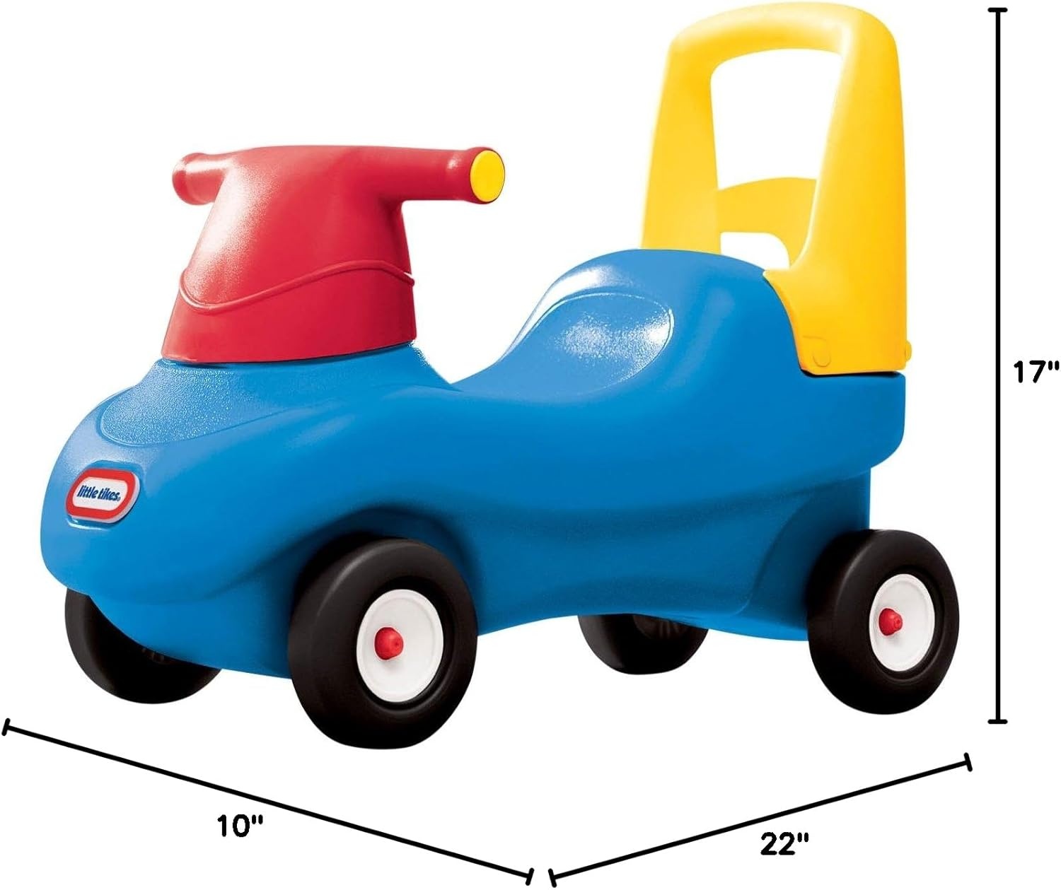 Little Tikes Push and Ride Racer – (Amazon Exclusive), 22″L x 10″W x 17″H with screws(Push and Ride Racer)