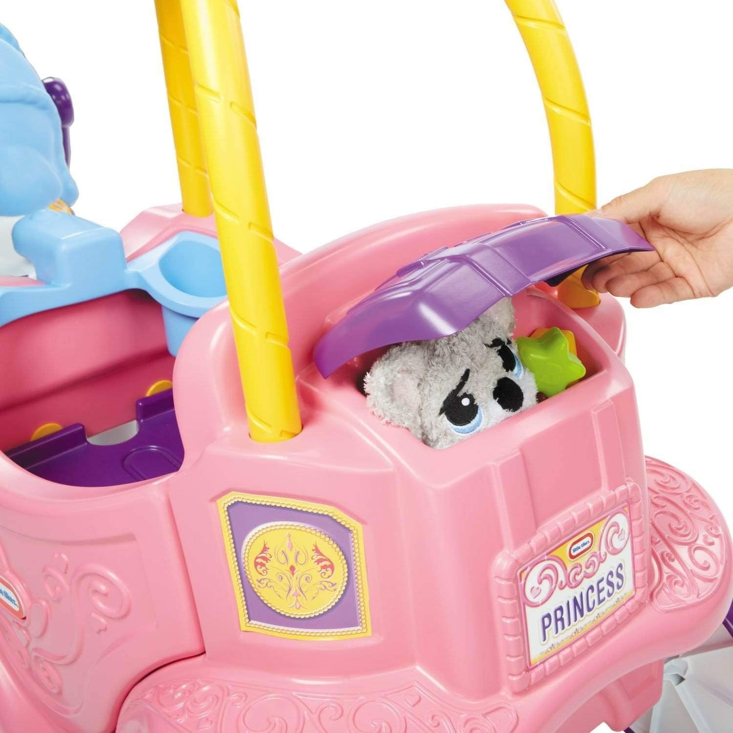 Little Tikes Princess Horse & Carriage, Multicolor Large(Horse & Carriage)