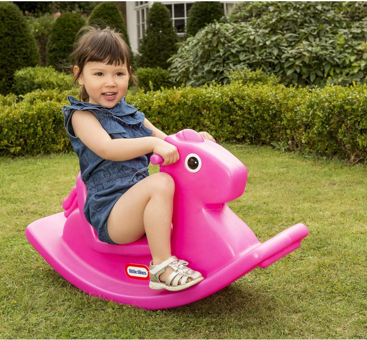 Little Tikes Rocking Horse Blue, 33.00 L x 10.00 W x 17.50 H Inches(Magenta)
