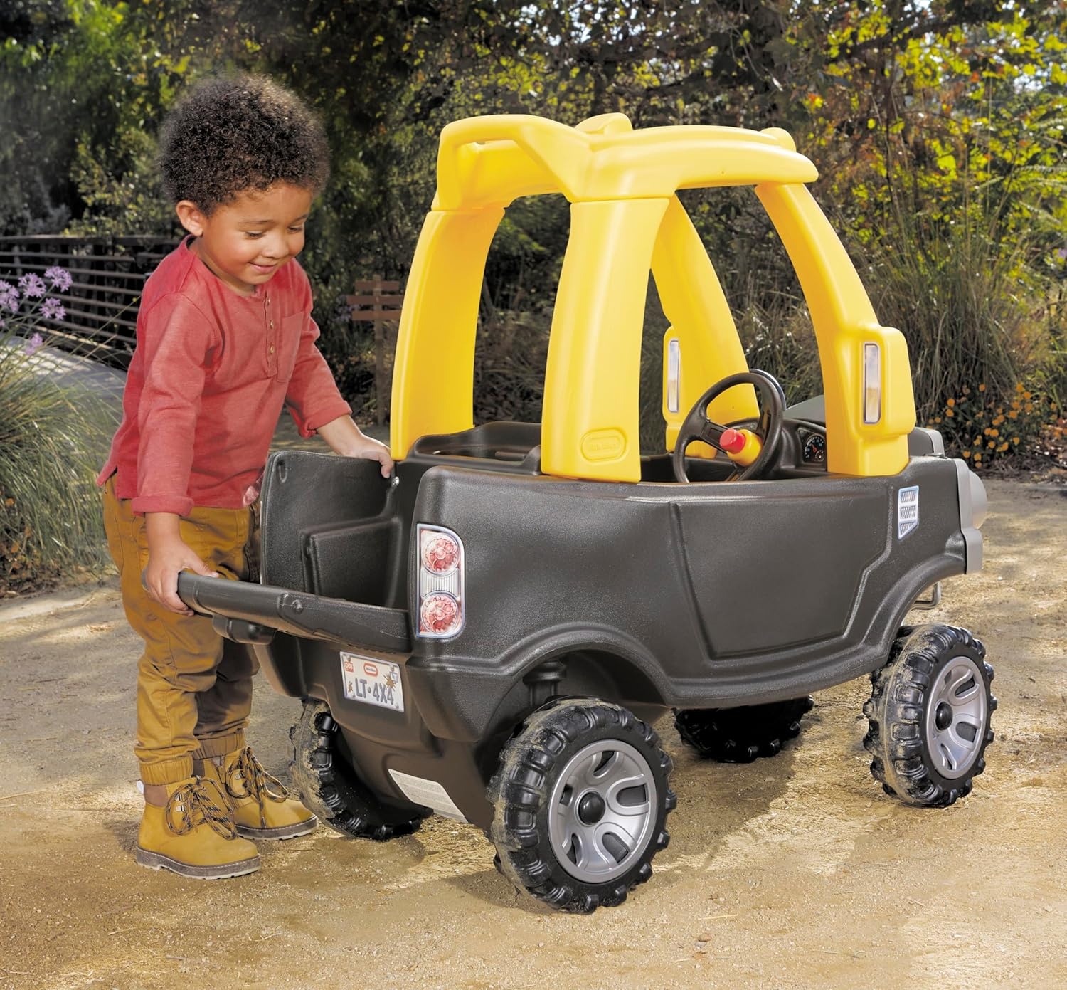 Little Tikes Cozy Truck Ride-On – Black(Black)