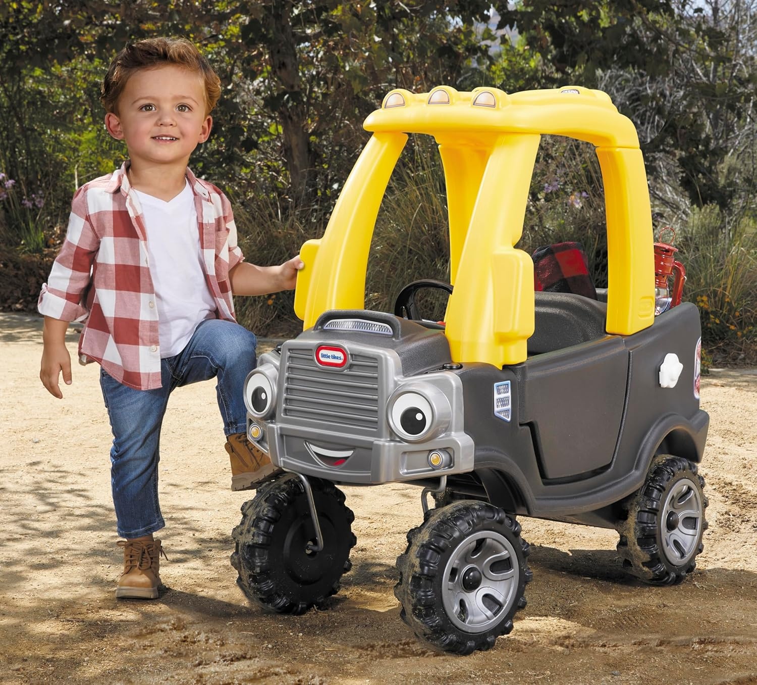 Little Tikes Cozy Truck Ride-On – Black(Black)