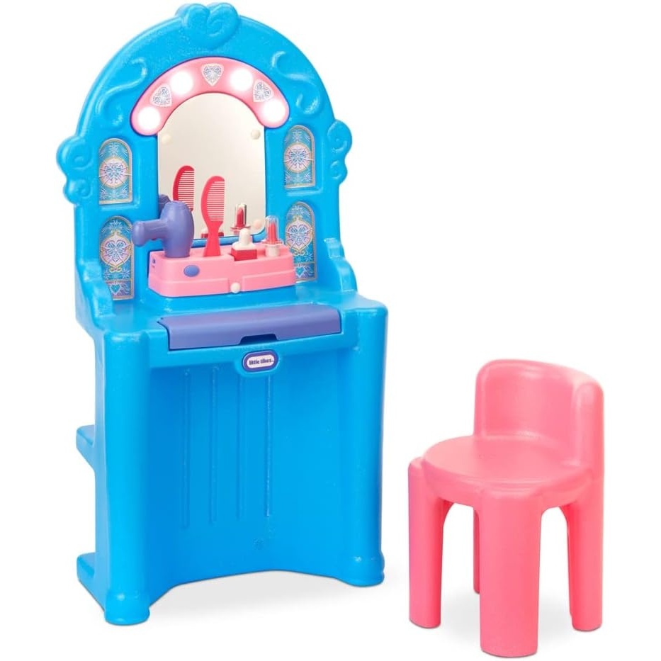 Little Tikes Play & Pamper Spa Set with 17 Accessories, Pretend Play Beauty Set, for Toddlers Kids Ages 2+ Years(Multi Color)
