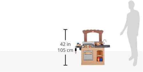 Little Tikes Cook ‘n Play Outdoor BBQ , Brown