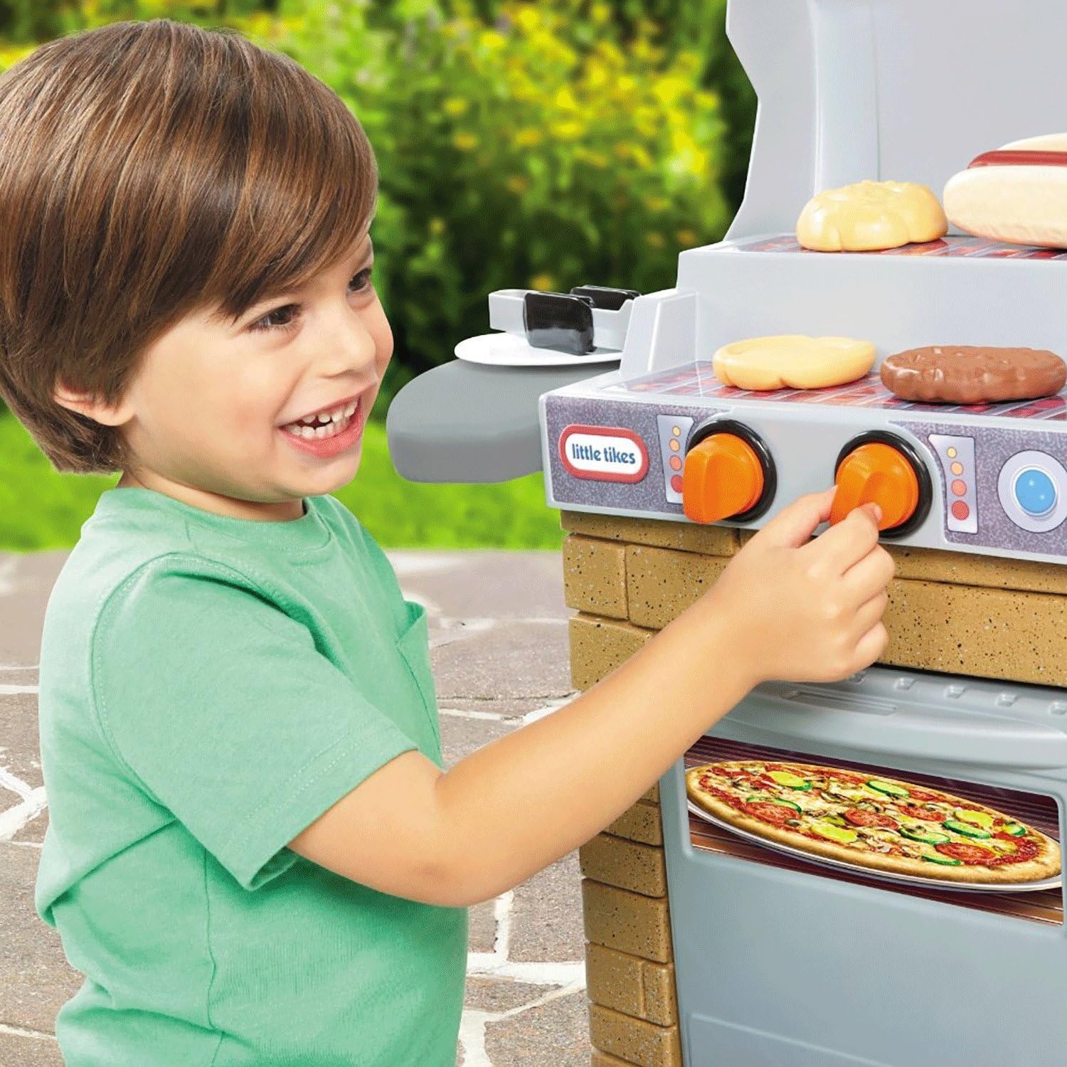 Little Tikes Cook ‘n Play Outdoor BBQ , Brown