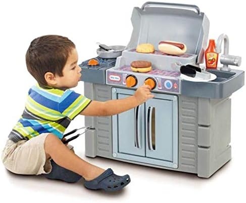 Little Tikes Cook ‘n Grow BBQ Grill Gray