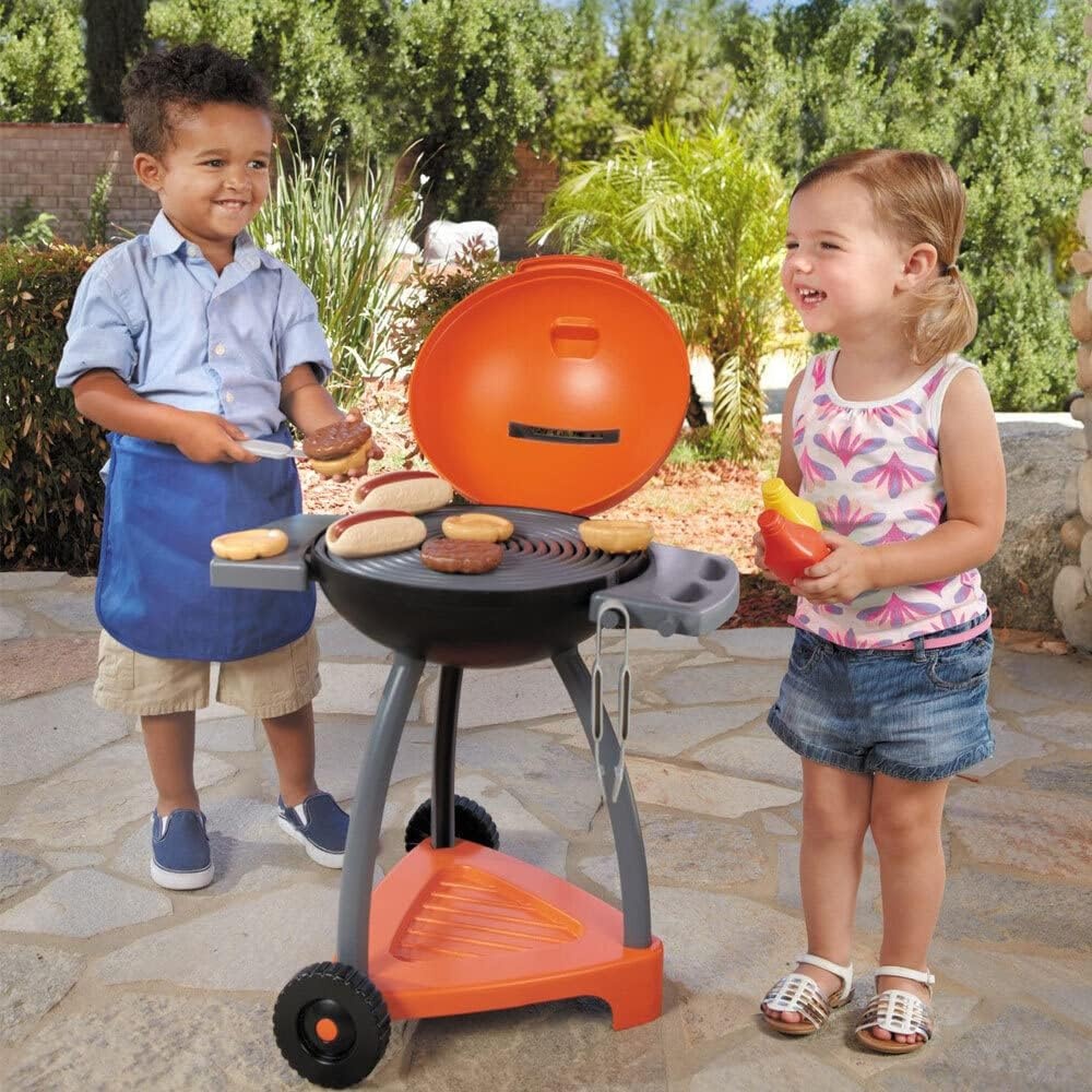 Little Tikes Sizzle and Serve Grill Kitchen Playsets Multi, 19.50L x 15.00W x 24.00H