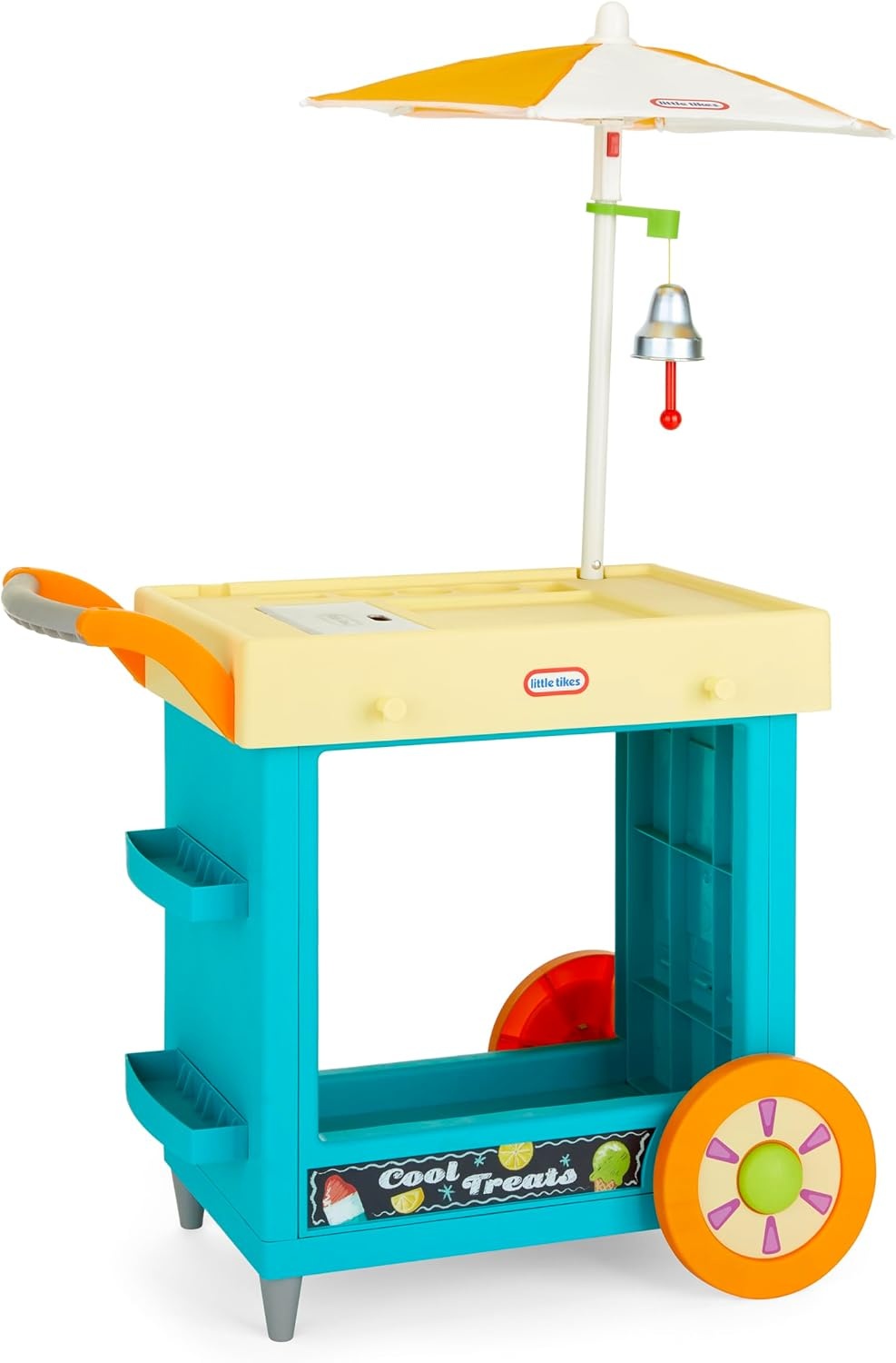 Little Tikes 2-in-1 Lemonade and Ice Cream Stand with 25 Accessories and Chalkboard For Kids Ages 2 plus(Stand)