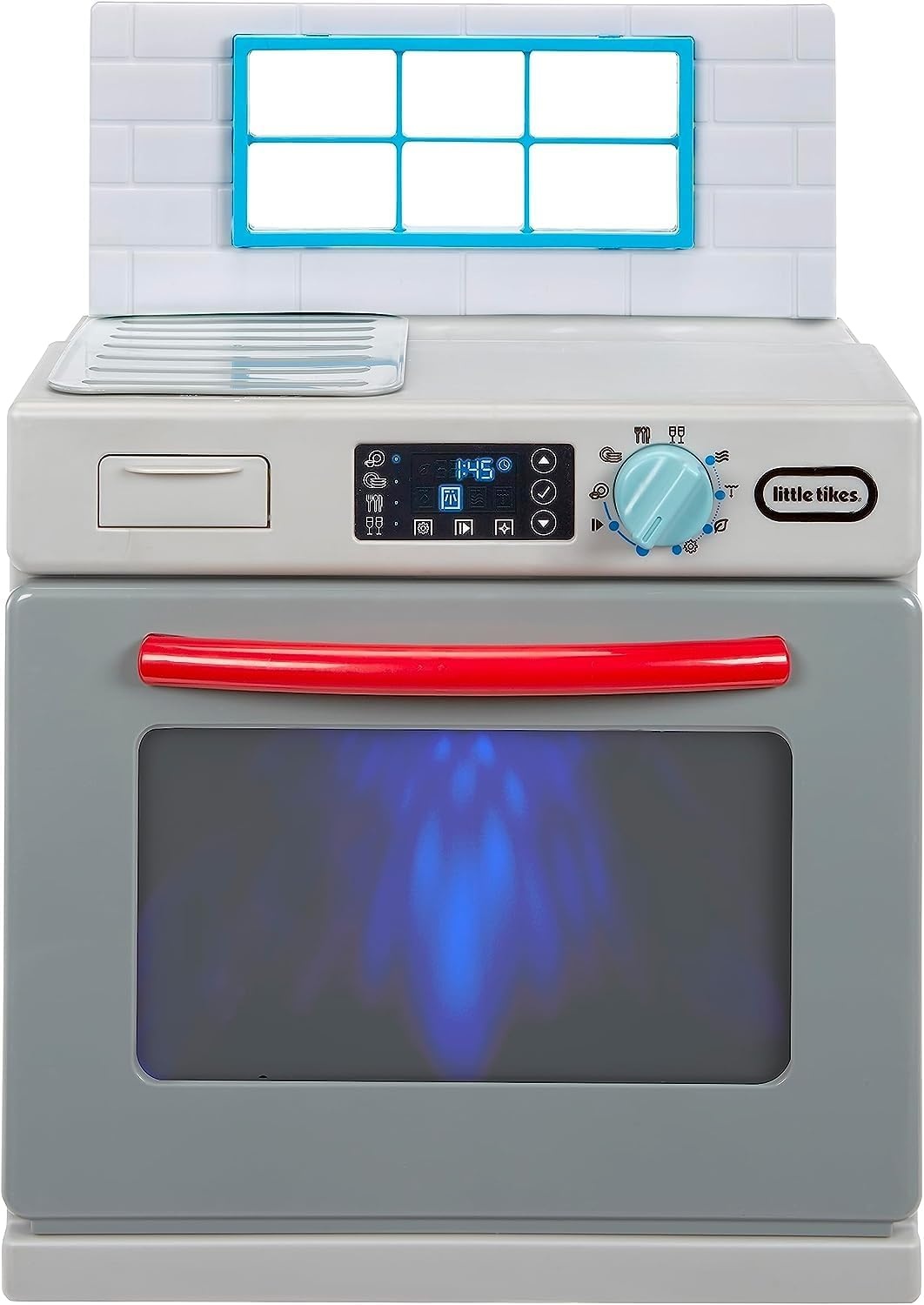 Little Tikes First Fridge Refrigerator with Ice Dispenser Pretend Play Appliance for Kids, Play Kitchen Set with Playset Accessories Unique Toy Multi-Color, 15.8 Wide x 11.5 deep x 23 Tall(Dishwasher)