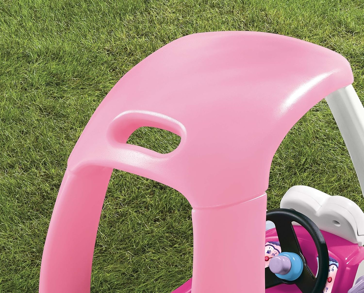 Little Tikes Princess Cozy Coupe Ride-On Toy – Toddler Car Push and Buggy Includes Working Doors, Steering Wheel, Horn, Gas Cap, Ignition Switch – For Boys and Girls Active Play , Magenta