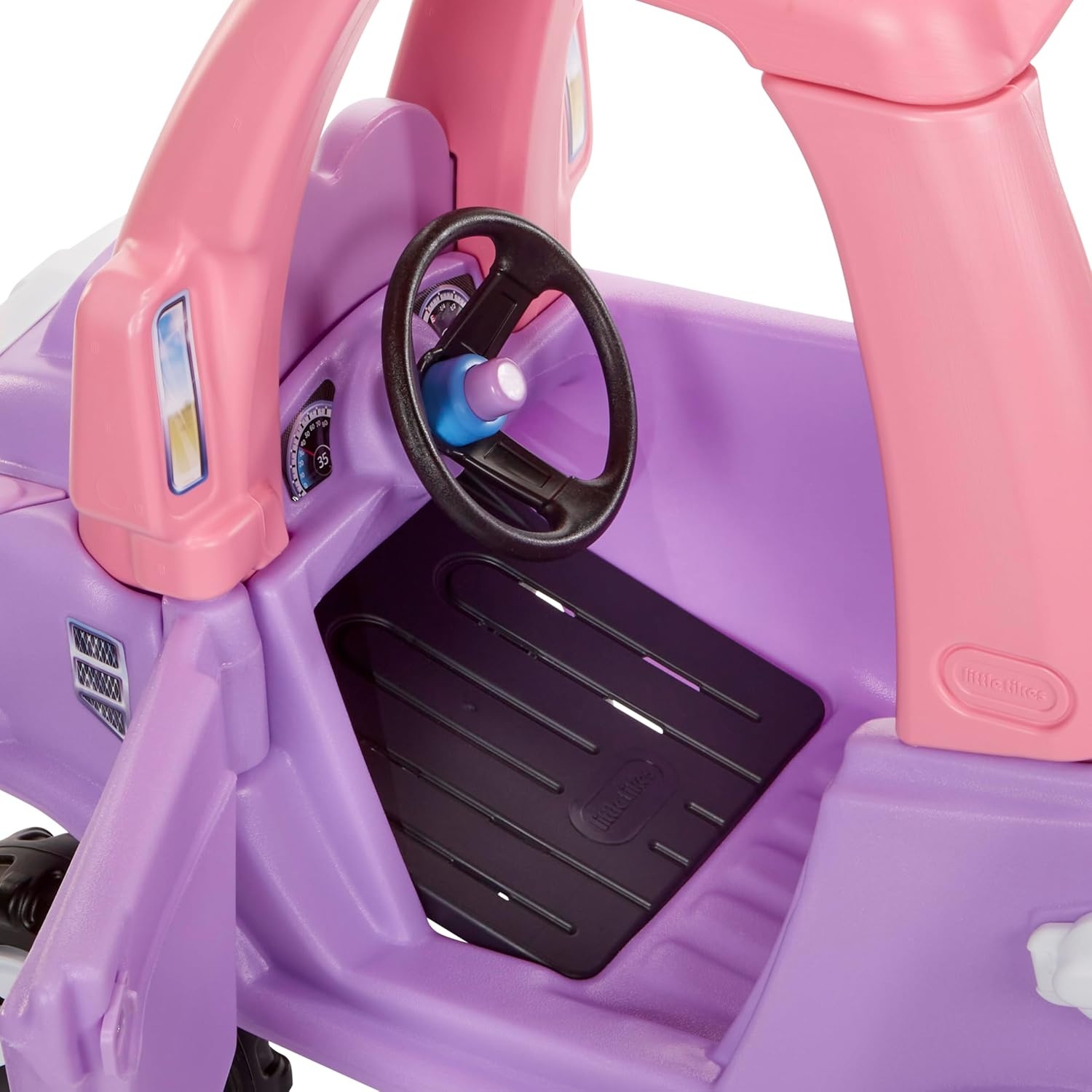 Little Tikes Princess Cozy Truck Ride-On, Pink Truck, 90cm x 45cm x 89cm