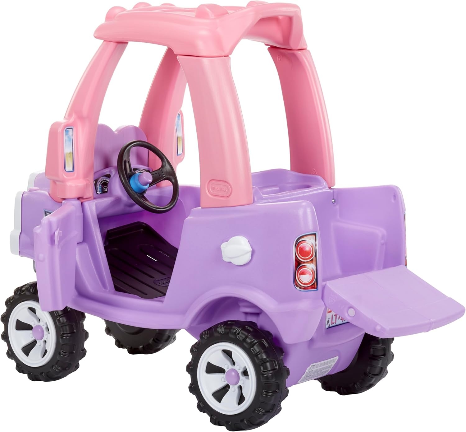 Little Tikes Princess Cozy Truck Ride-On, Pink Truck, 90cm x 45cm x 89cm