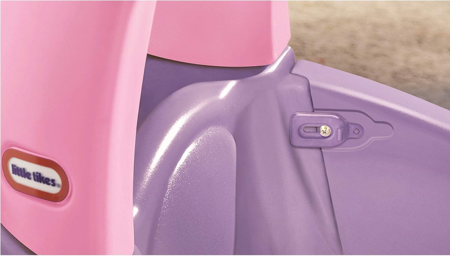 Little Tikes Princess Cozy Truck Ride-On, Pink Truck, 90cm x 45cm x 89cm